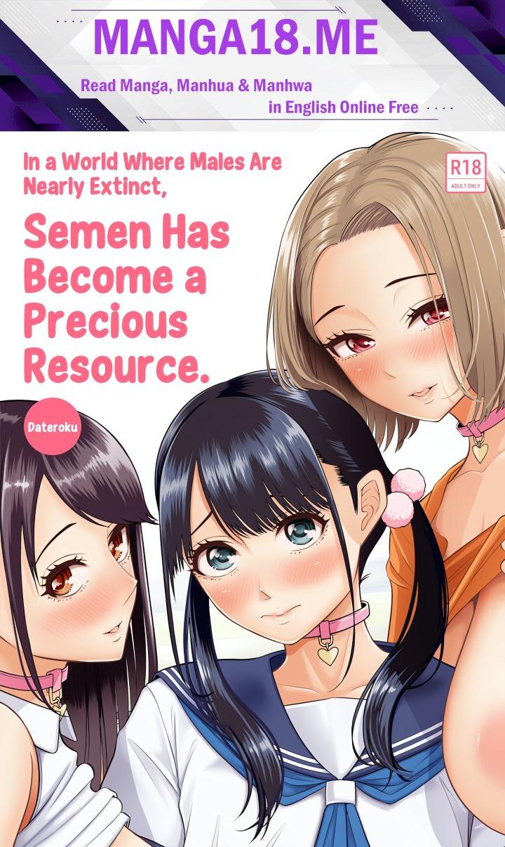 In a World Where Males Are Nearly Extinct, Semen Has Become a Precious Resource - Chapter 1 Page 1