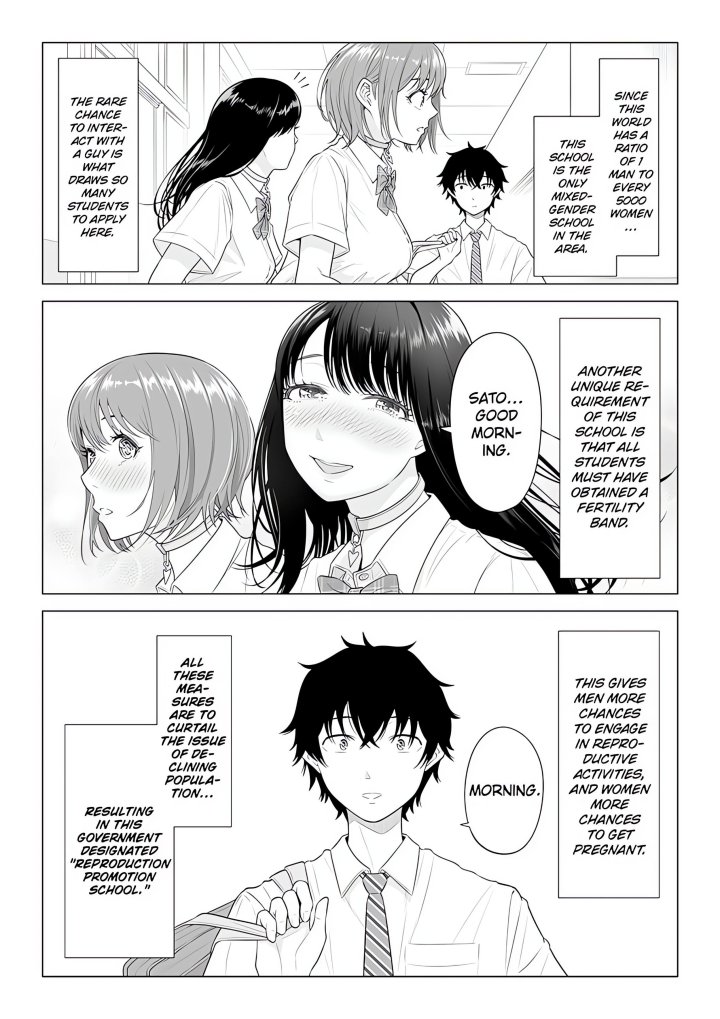 In a World Where Males Are Nearly Extinct, Semen Has Become a Precious Resource - Chapter 14 Page 6