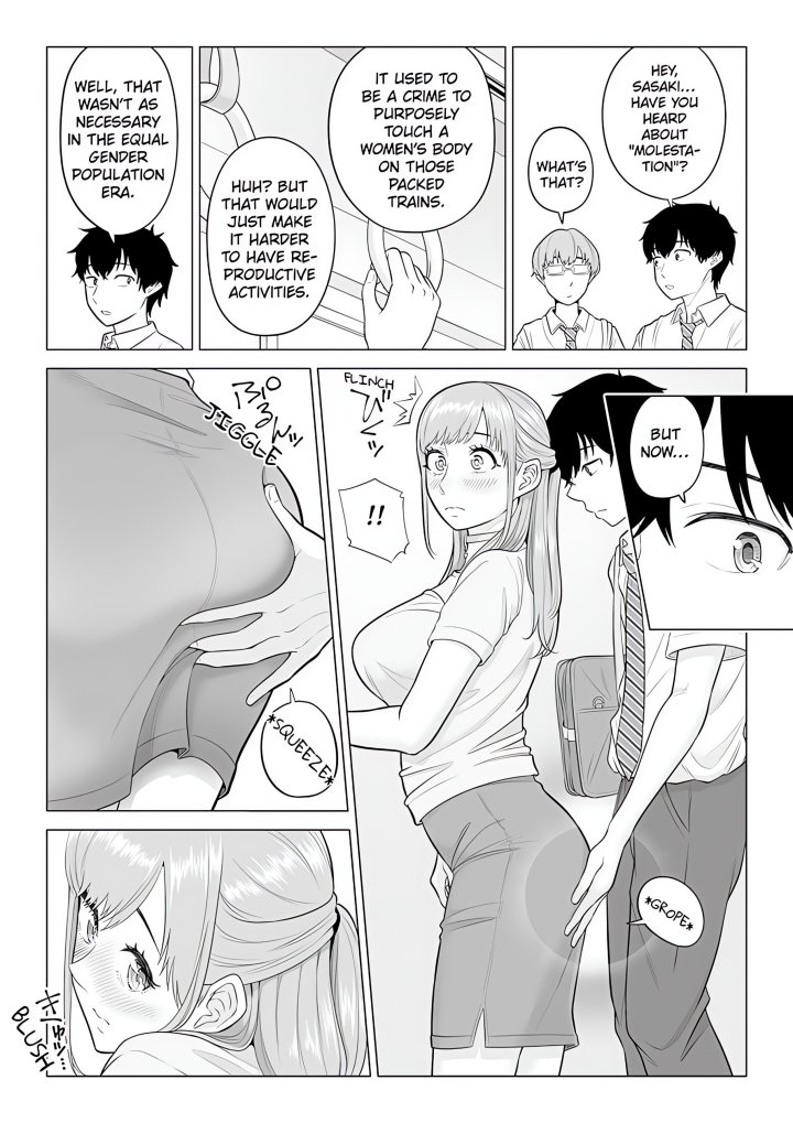 In a World Where Males Are Nearly Extinct, Semen Has Become a Precious Resource - Chapter 2 Page 5