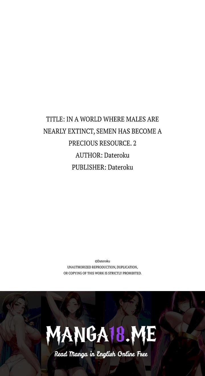 In a World Where Males Are Nearly Extinct, Semen Has Become a Precious Resource - Chapter 28 Page 7