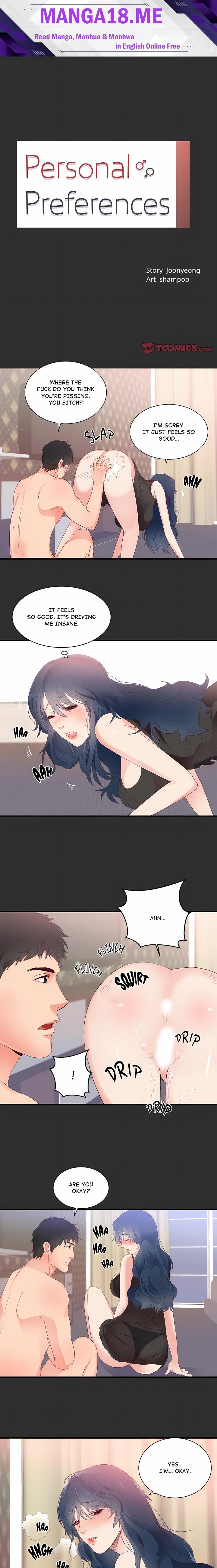 Personal Preferences - Chapter 4 Page 1