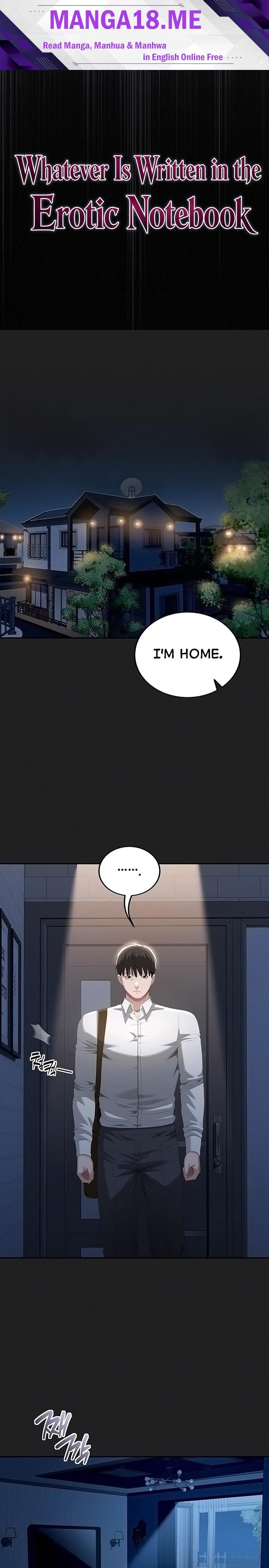 As Written In the Lewd Notebook - Chapter 4 Page 1