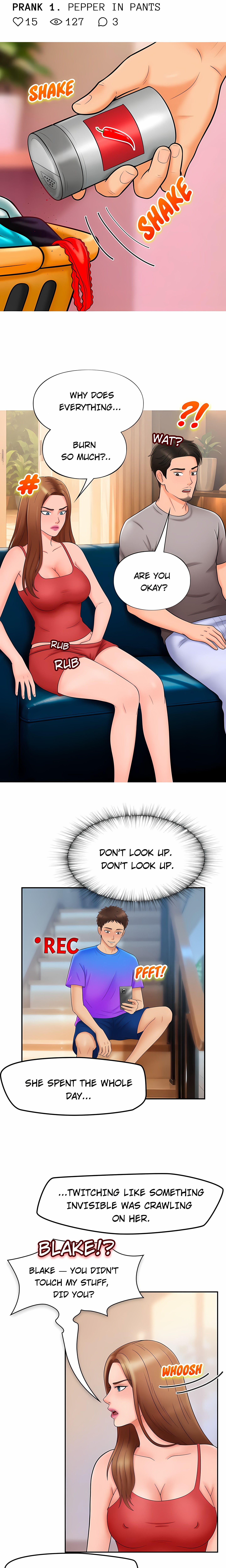 Prank with my stepmom (Uncensored) - Chapter 2 Page 6
