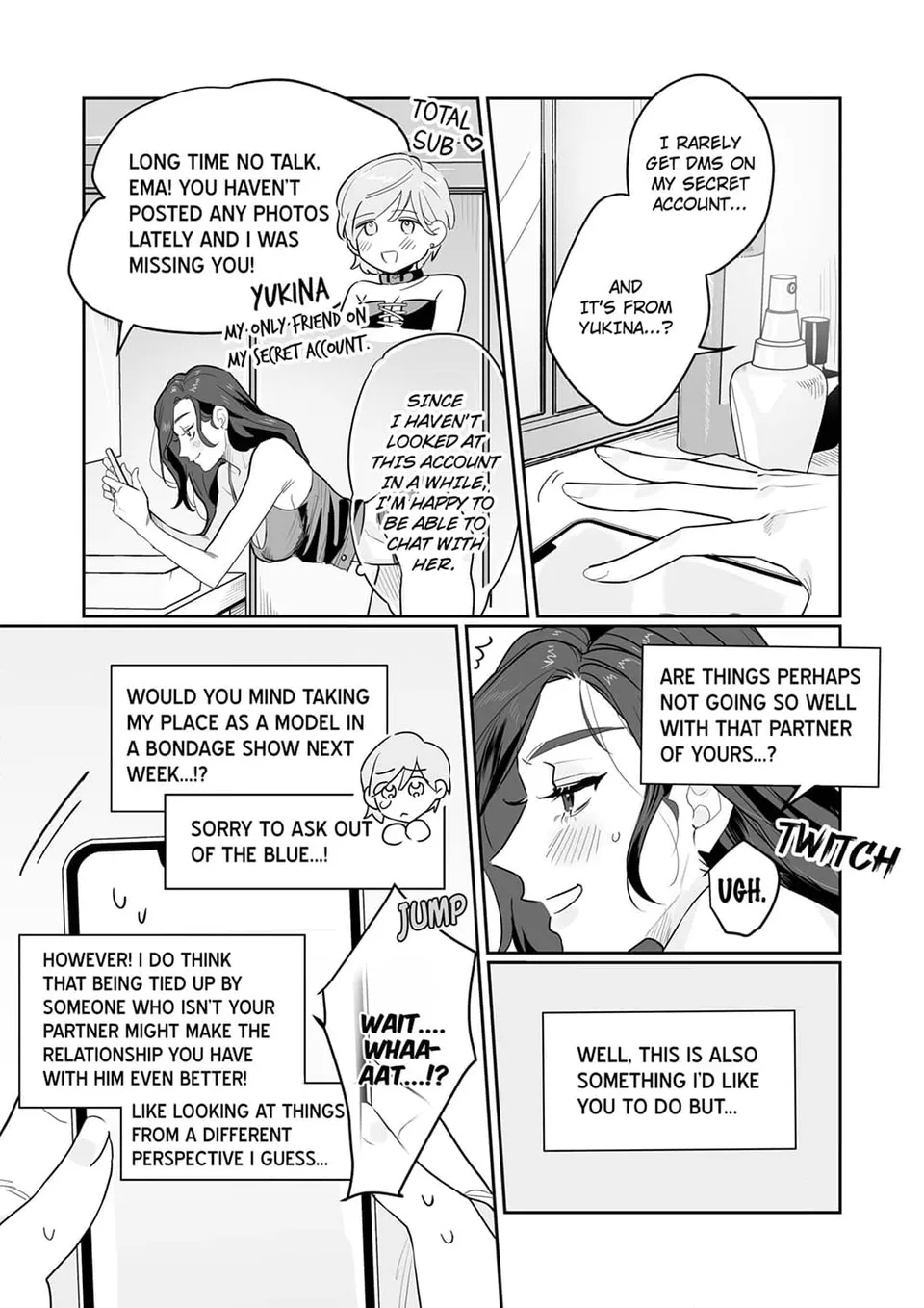 Pure Love S&M Style -A Man Who Wants Release x A Woman Who wants to Be Restrained - Chapter 7 Page 3
