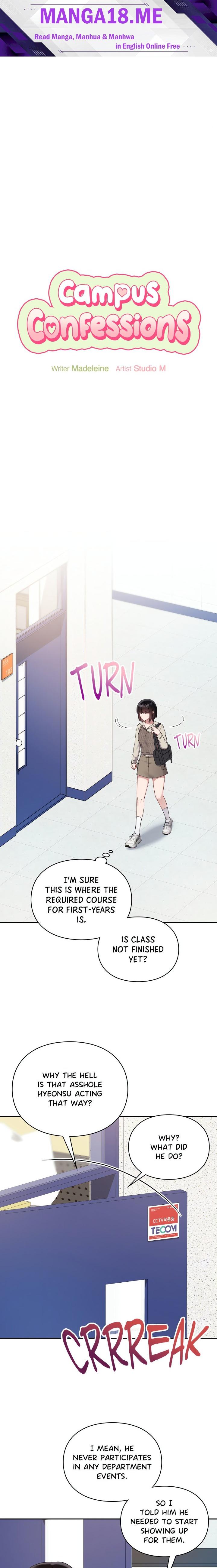 Campus Confessions - Chapter 25 Page 1