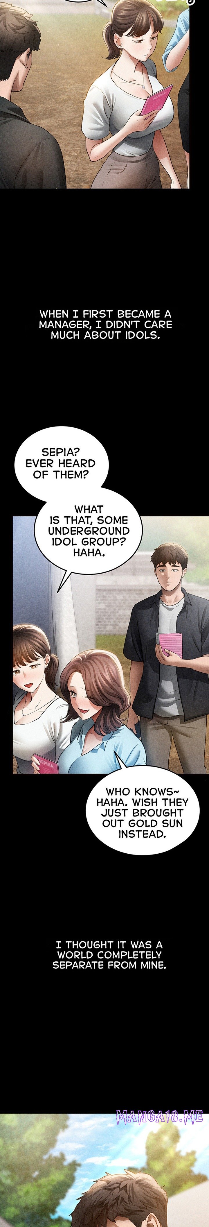 An Idol Manager