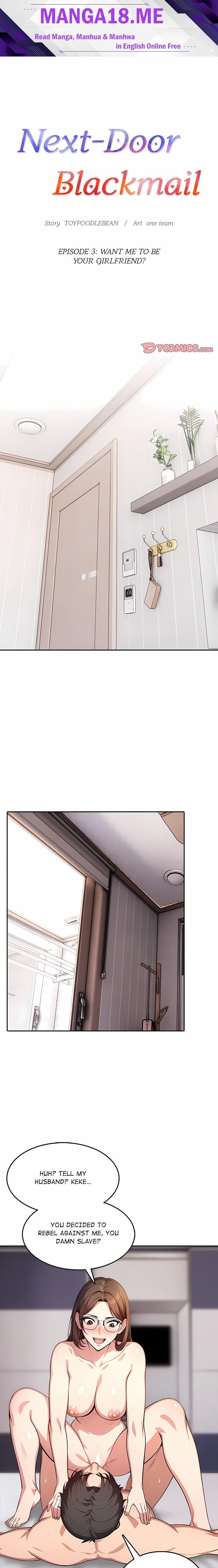 Next-Door Blackmail - Chapter 3 Page 1