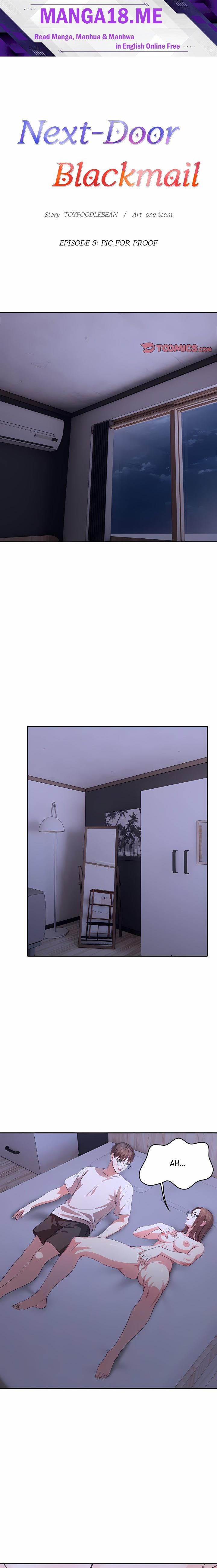 Next-Door Blackmail - Chapter 5 Page 1