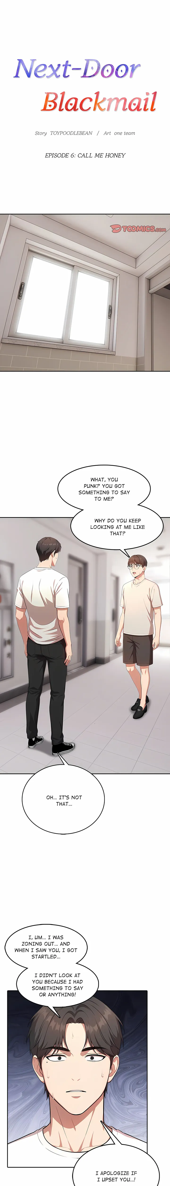 Next-Door Blackmail - Chapter 6 Page 1
