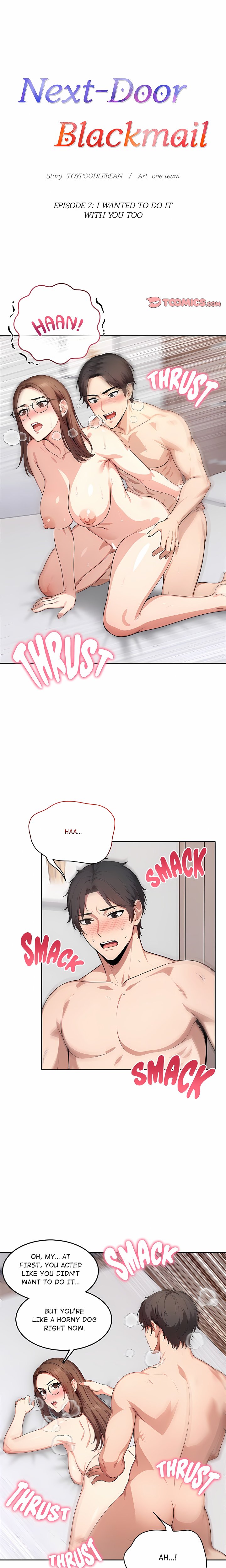 Next-Door Blackmail - Chapter 7 Page 1