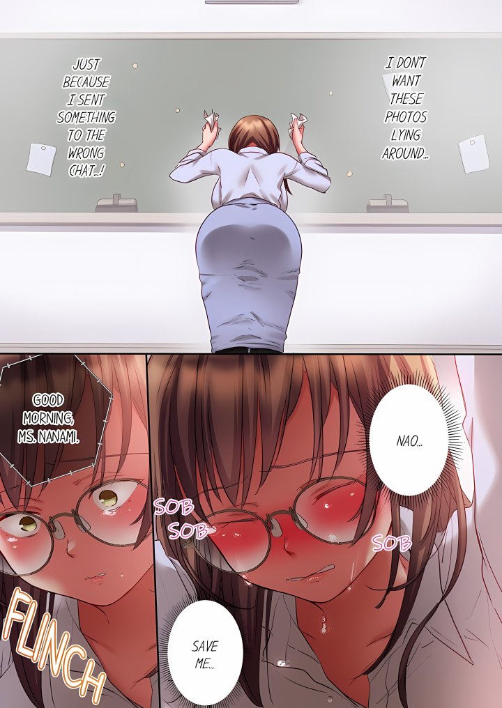 Sent to the Wrong Chat: Blackmailed by One of the Thirty Boys in My Class! (Uncensored) - Chapter 3 Page 7