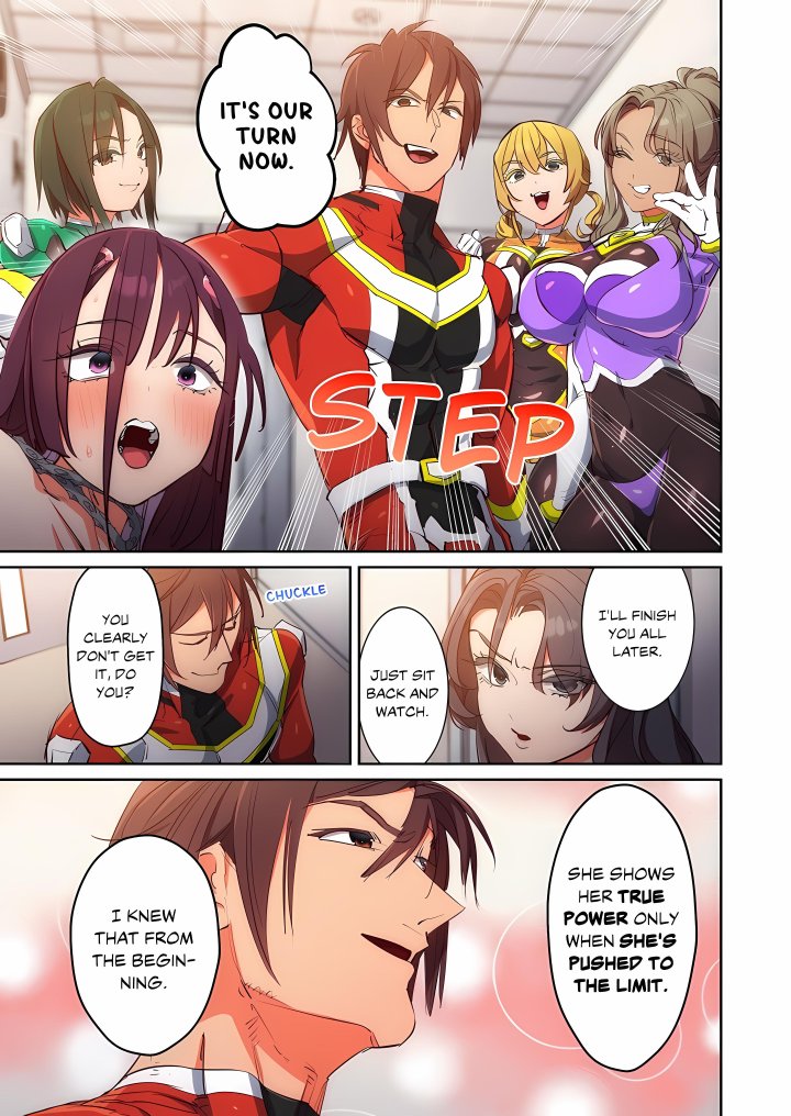Pitiful Ranger Pink: I’m Such a Disgrace, but It Feels So Good! (Uncensored) - Chapter 21 Page 21
