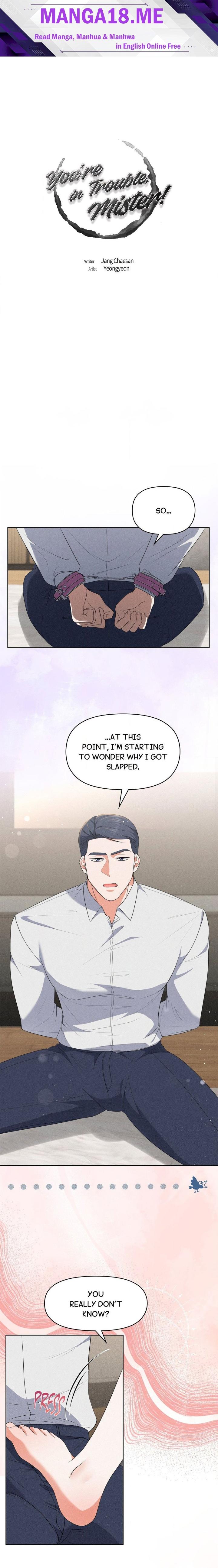 You’re in Trouble, Mister! - Chapter 25 Page 1