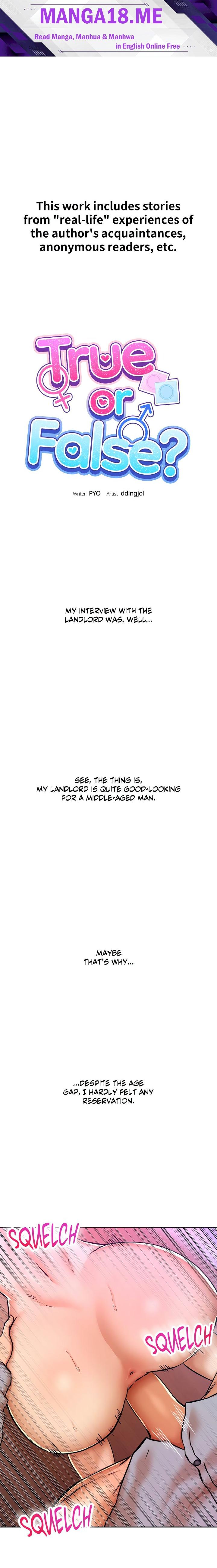 True or False? (Uncensored) - Chapter 12 Page 1