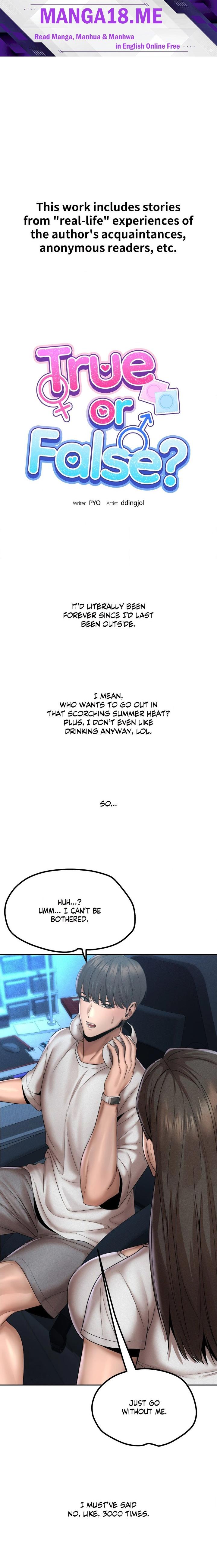True or False? (Uncensored) - Chapter 156 Page 1