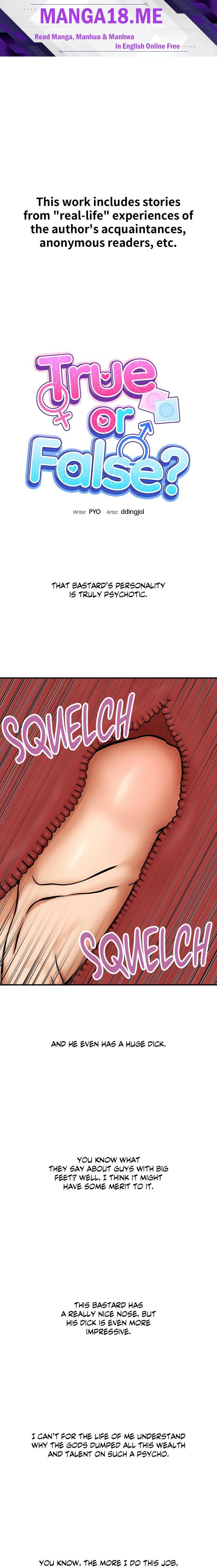 True or False? (Uncensored) - Chapter 18 Page 1