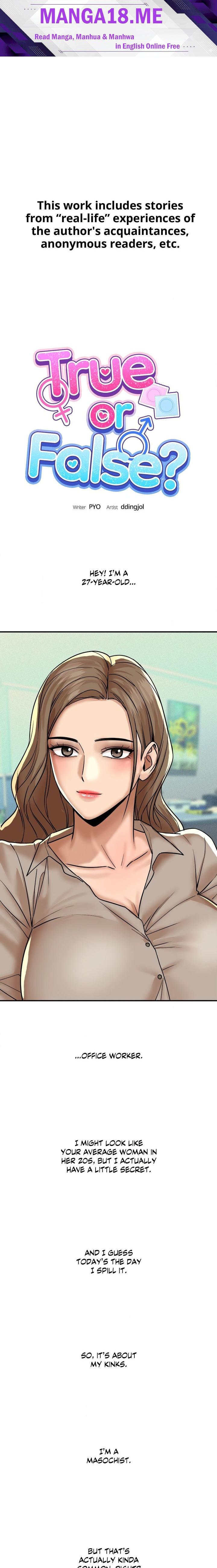 True or False? (Uncensored) - Chapter 180 Page 1