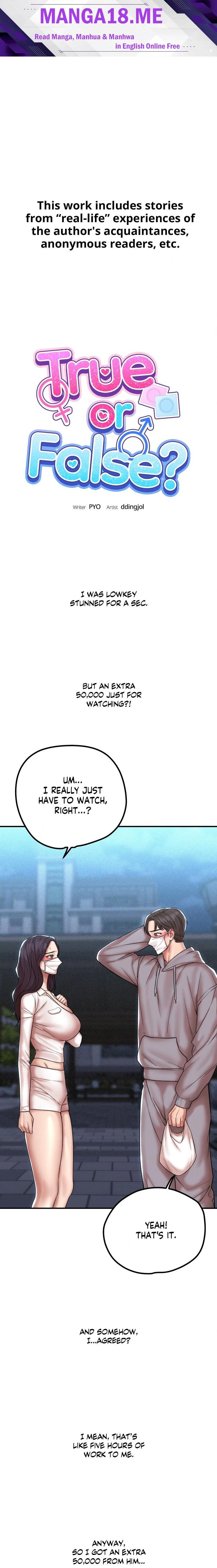 True or False? (Uncensored) - Chapter 196 Page 1
