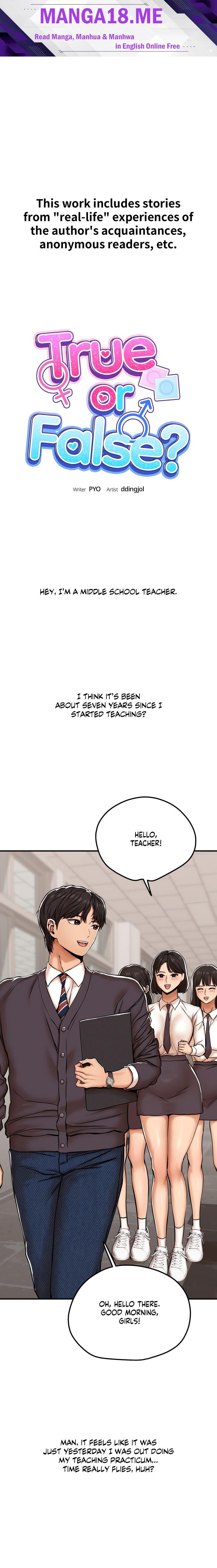 True or False? (Uncensored) - Chapter 27 Page 1