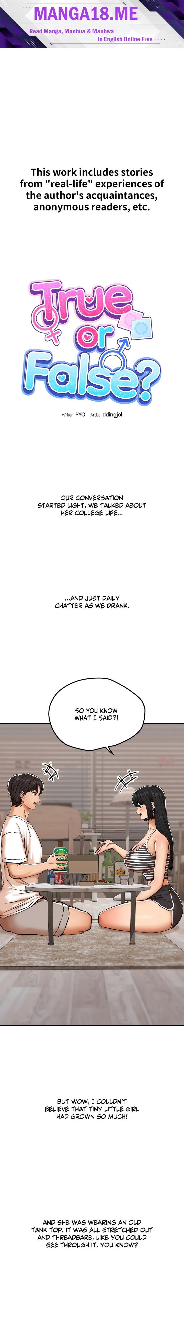 True or False? (Uncensored) - Chapter 28 Page 1