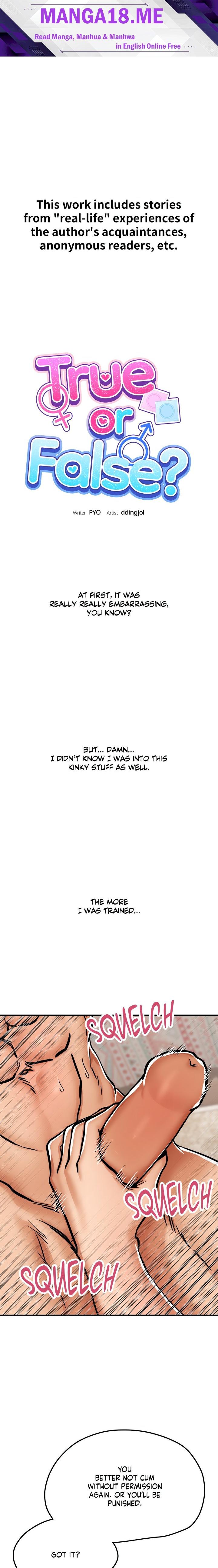 True or False? (Uncensored) - Chapter 31 Page 1