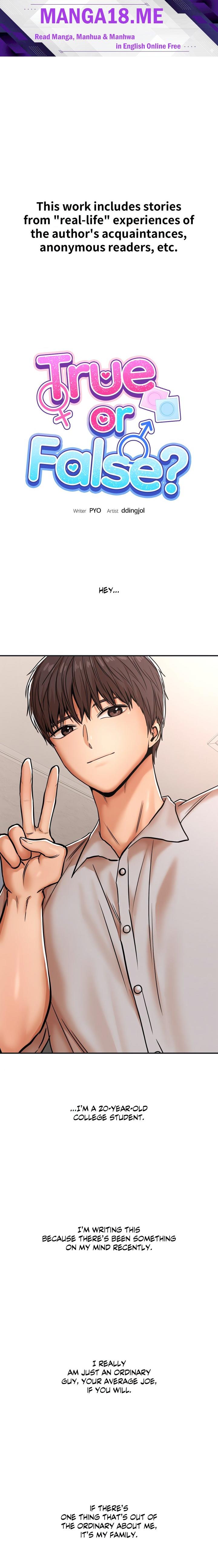 True or False? (Uncensored) - Chapter 37 Page 1