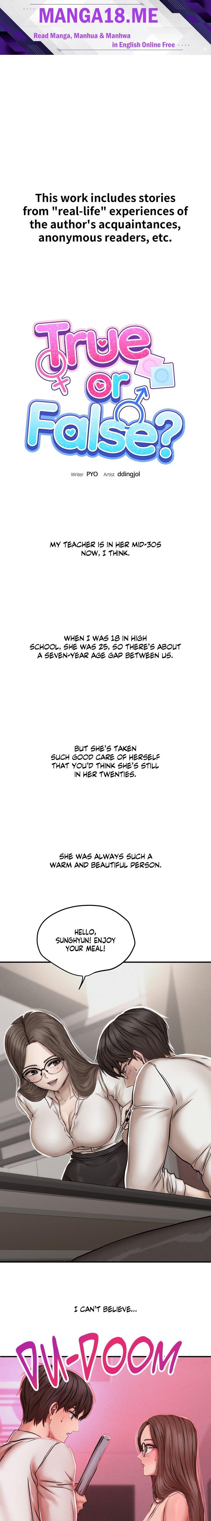 True or False? (Uncensored) - Chapter 48 Page 1