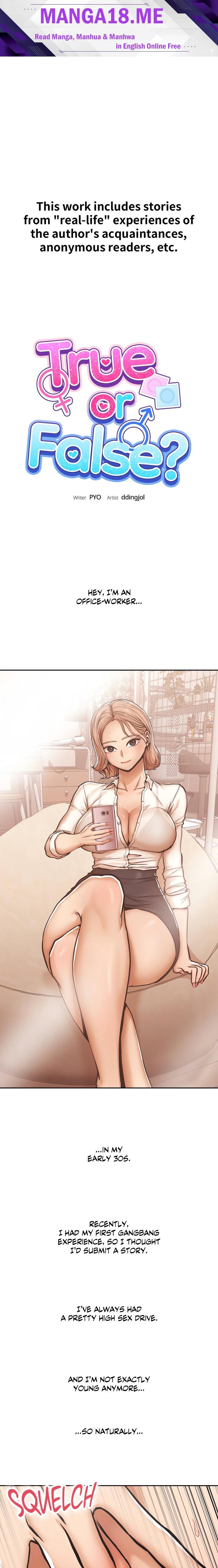 True or False? (Uncensored) - Chapter 9 Page 1