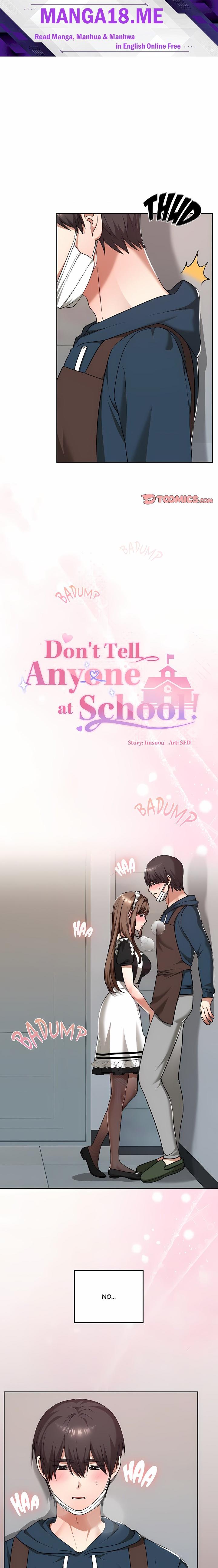 Don’t Tell Anyone at School! (Uncensored) - Chapter 35 Page 1