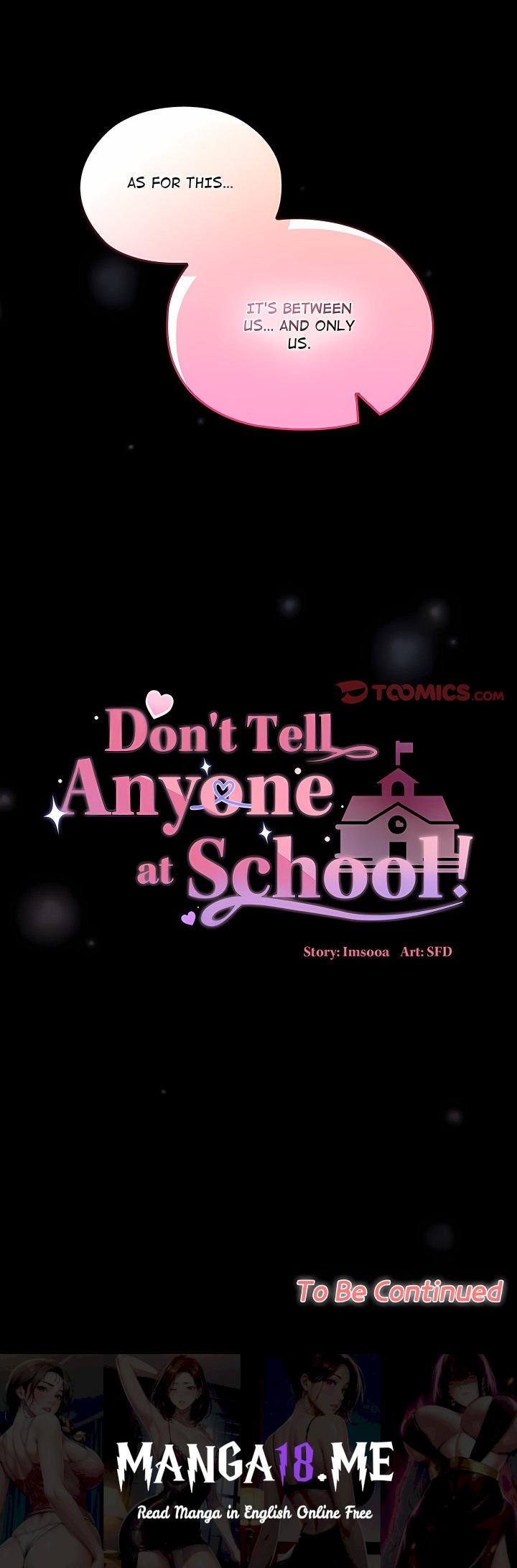 Don’t Tell Anyone at School! (Uncensored) - Chapter 41 Page 25