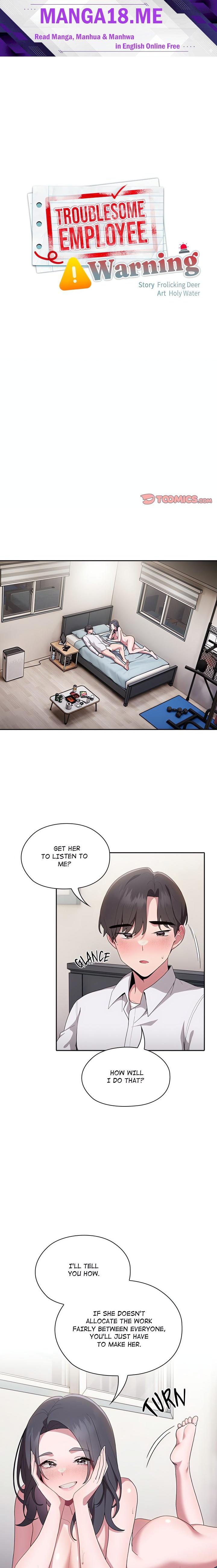 Troublesome Employee Warning (Uncensored) - Chapter 6 Page 1